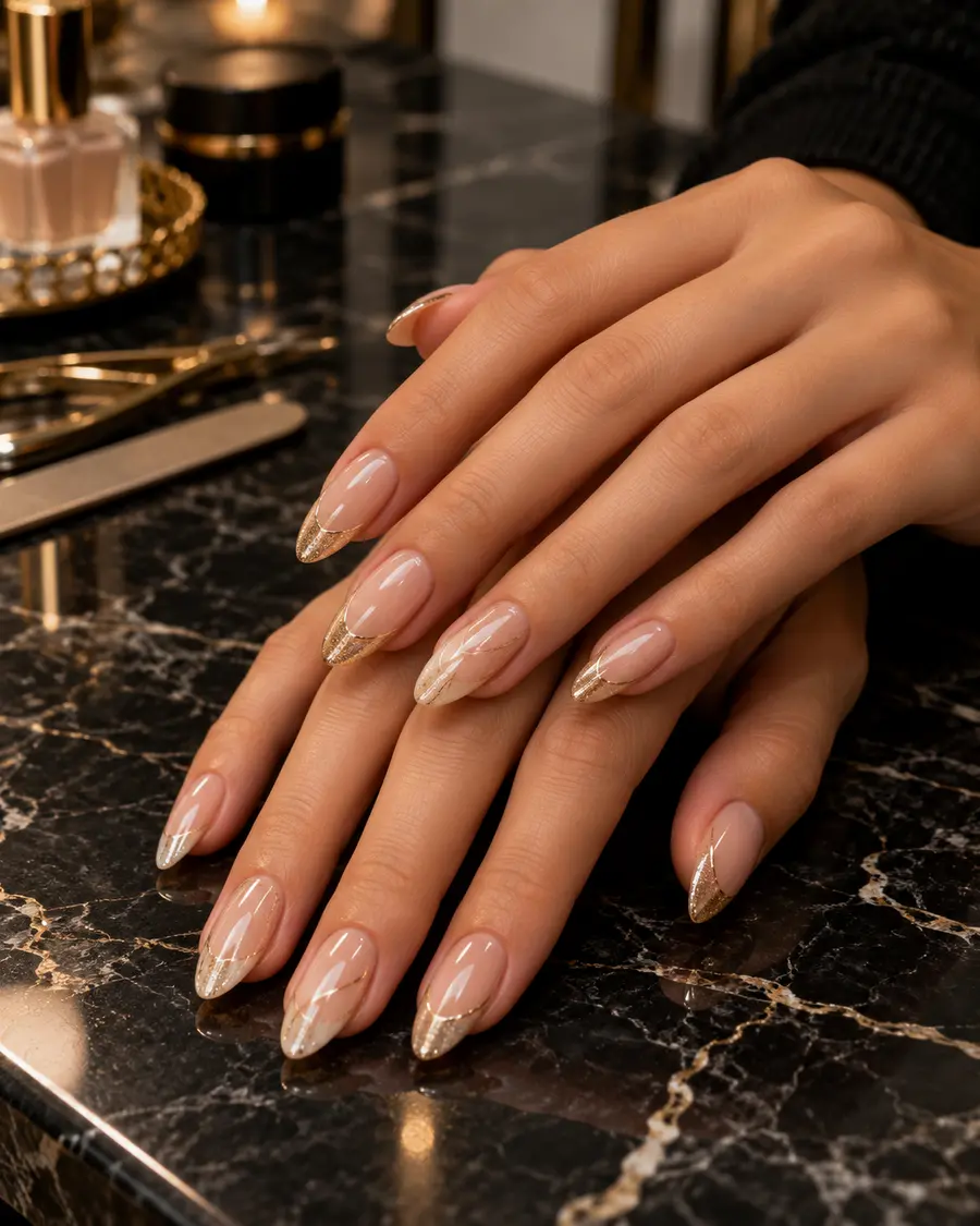 Inspiración editorial de manicure premium